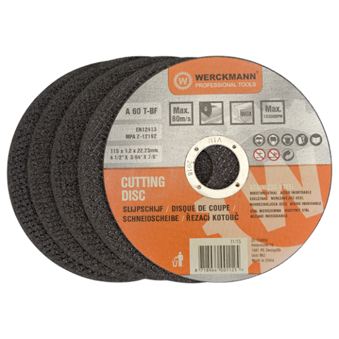 25 Disques 125 x 1.2 INOX METAL  NEUF 25 Lens (62)