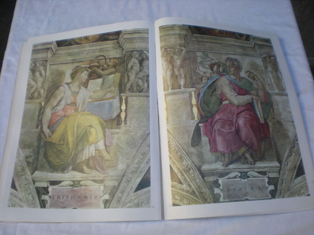 michel ang&eacute;lo la cappella sistina Livres et BD