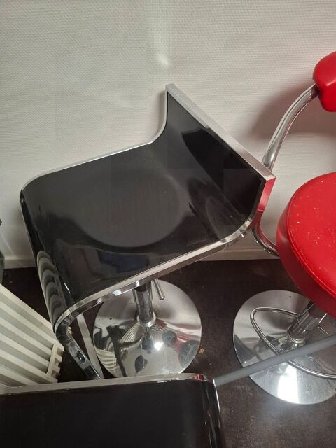 Tabourets noir  pour �lot ou bar 40 Belleville (69)