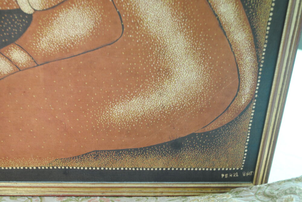 Batik vintage en soie Décoration