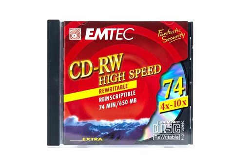 CD-RW EMDEC vierges réinscriptibles à graver 2 Puteaux (92)