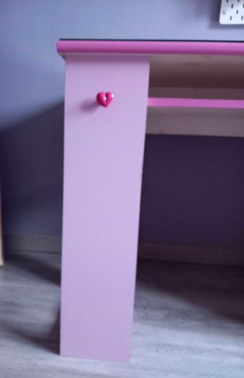 Bureau fille avec rangements Mobilier enfants
