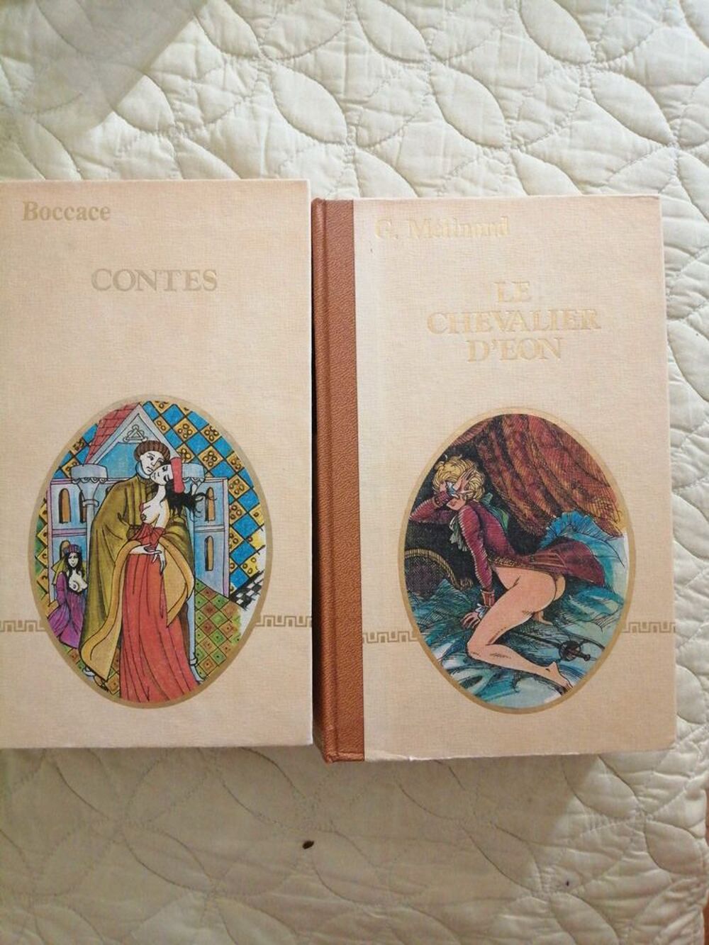 Contes de Boccace et Chevalier d'Eon Gelinand Livres et BD