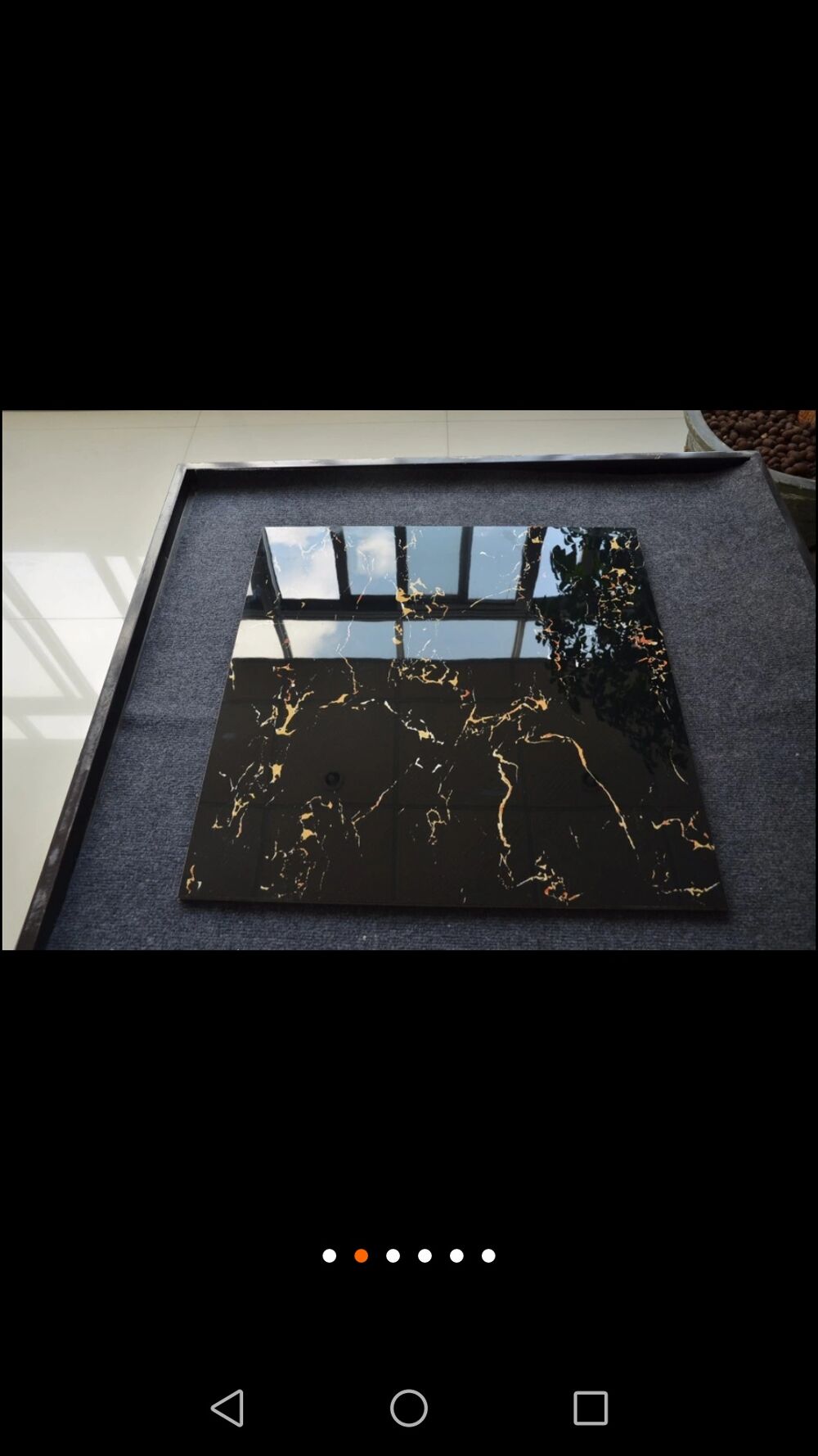 Carrelage marbr&eacute; rectifier 80x80 Bricolage
