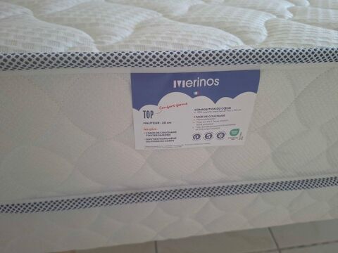 Sommier + matelas Merinos, Neufs 520 Saint-Clar-de-Rivière (31)