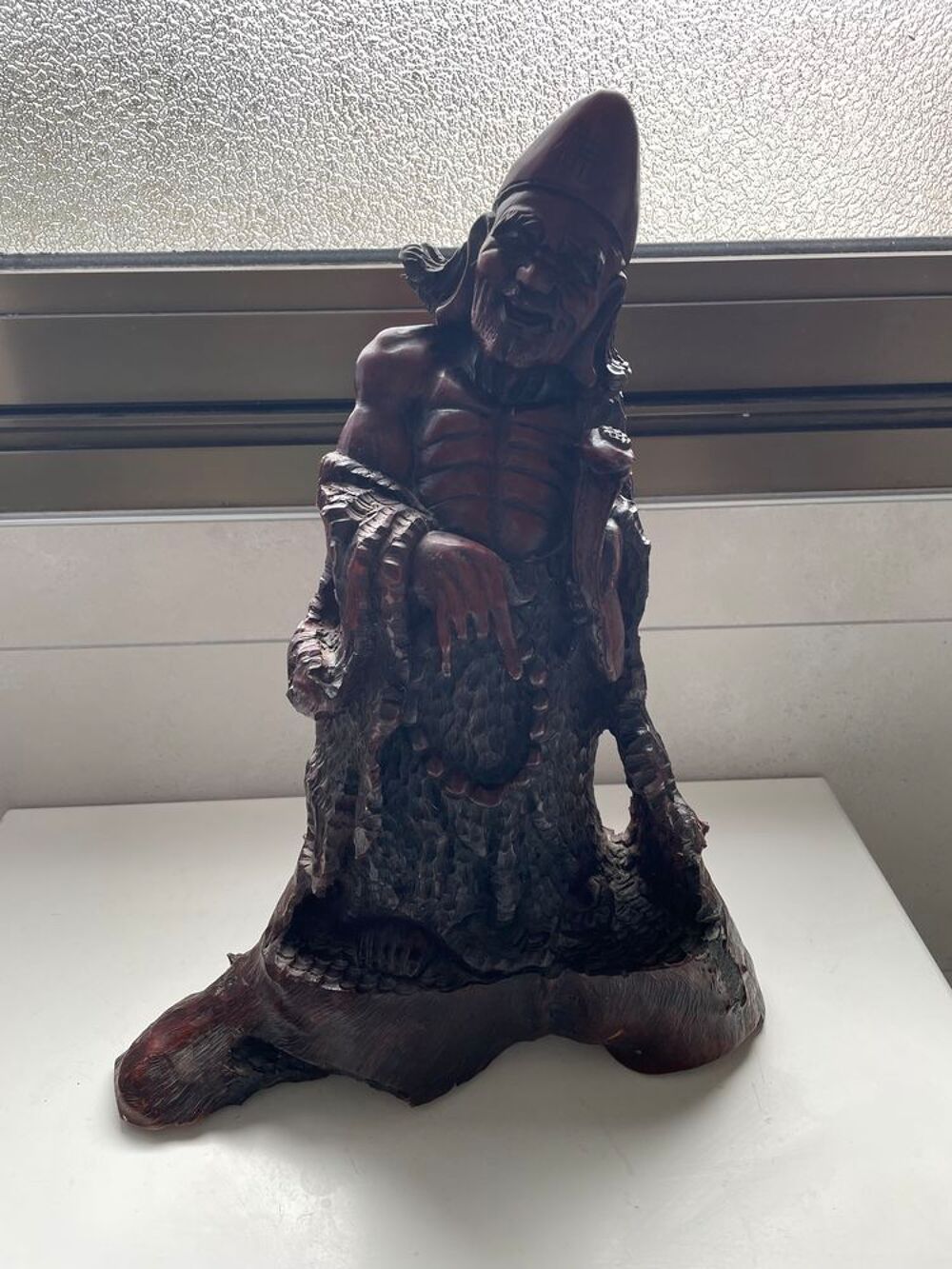 STATUE EN BOIS Décoration