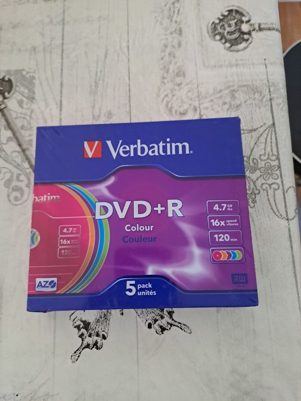Dvd+r coloris Matériel informatique