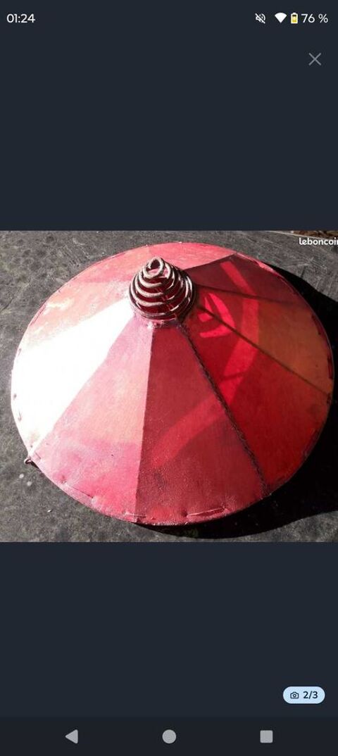 Abat jour structure en m�tal 2 Versailles (78)