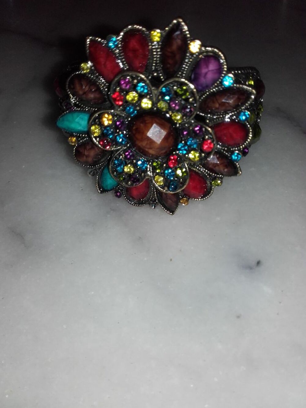 Bracelet manchette multicolore Bijoux et montres