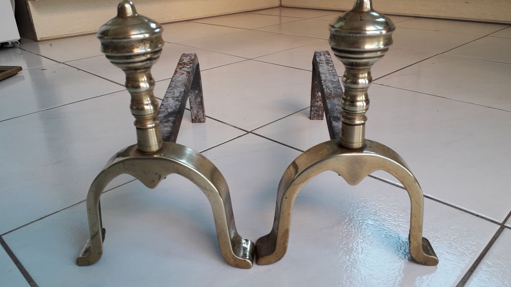 Paire de chenets Meubles