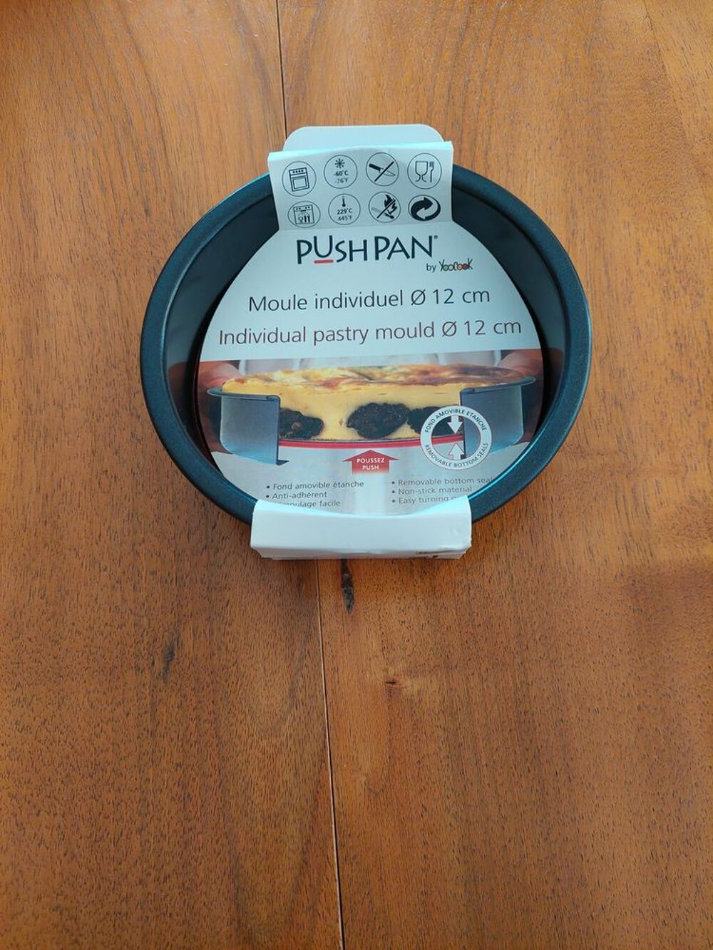 10 Moules individuels Pushpan diam.12cm Cuisine
