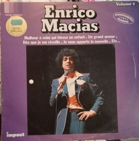 ENRICO MATHIAS / 2 X DISQUES VYNIL 33 TOURS  Pont-Audemer (27)