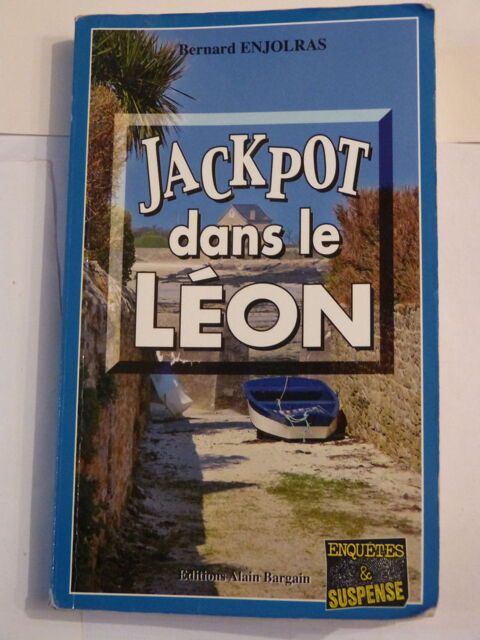 JACKPOT DANS LE LEON  roman policier  BRETON BARGAIN 5 Brest (29)