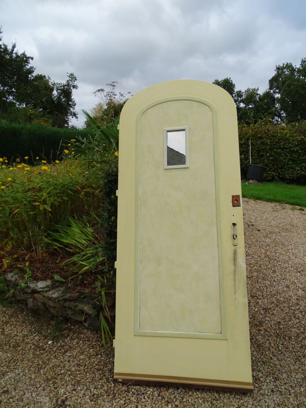 porte d'entr&eacute;e en bois Bricolage