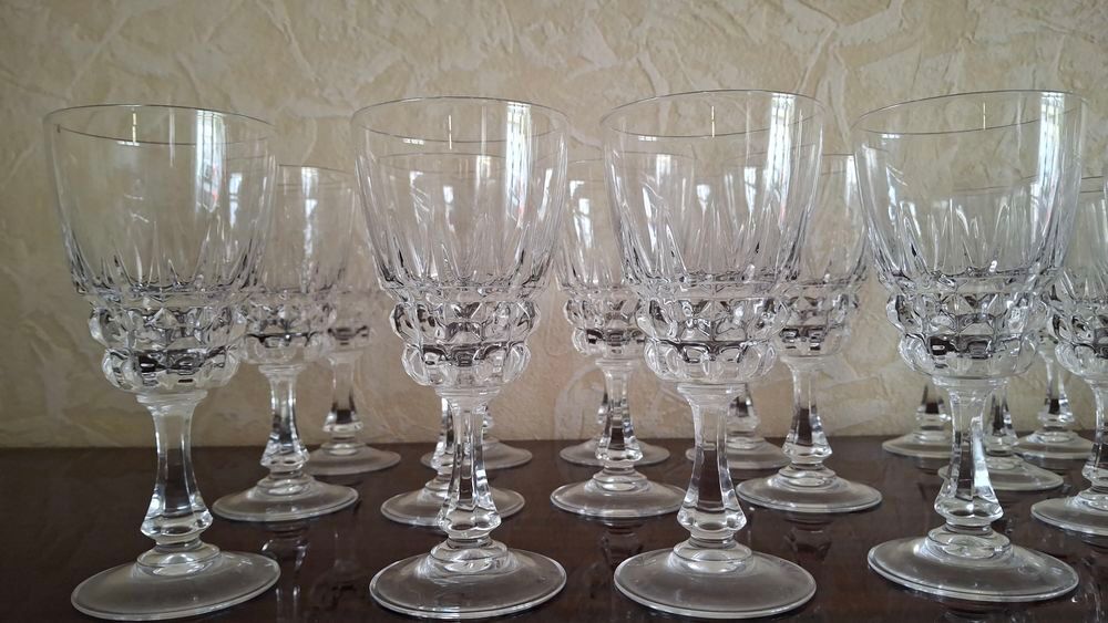Verres Cristal d'Arques Décoration