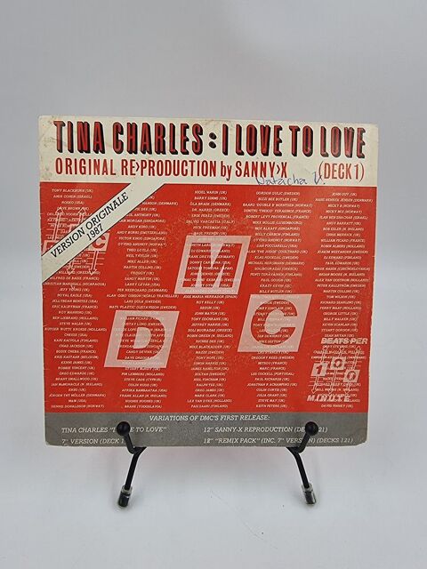 Vinyle 45 tours Tina Charles : I Love to Love (Original Re-P 1 Vulbens (74)