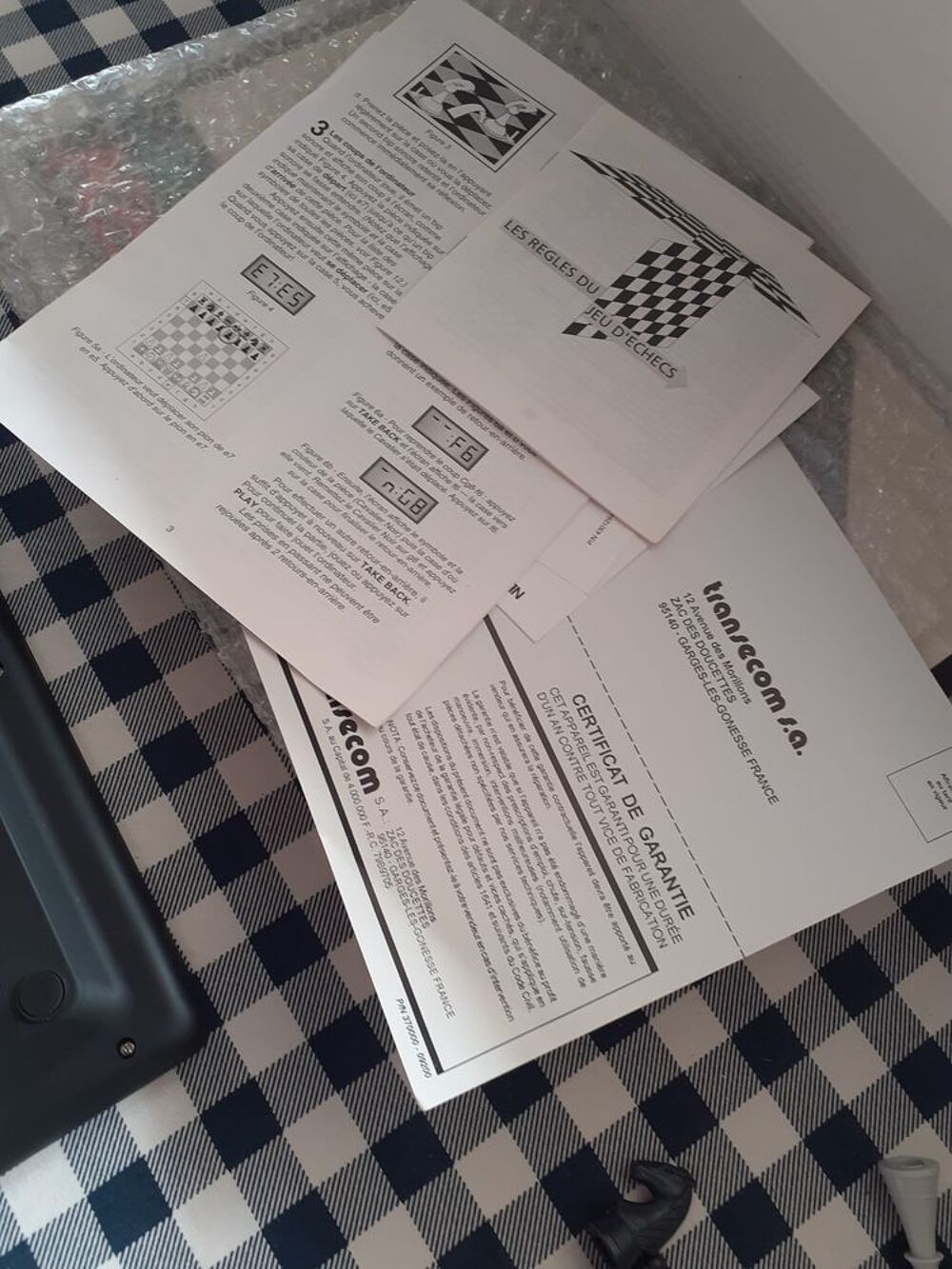 jeu d'echec SAITEK chess partner 2
Consoles et jeux vidéos