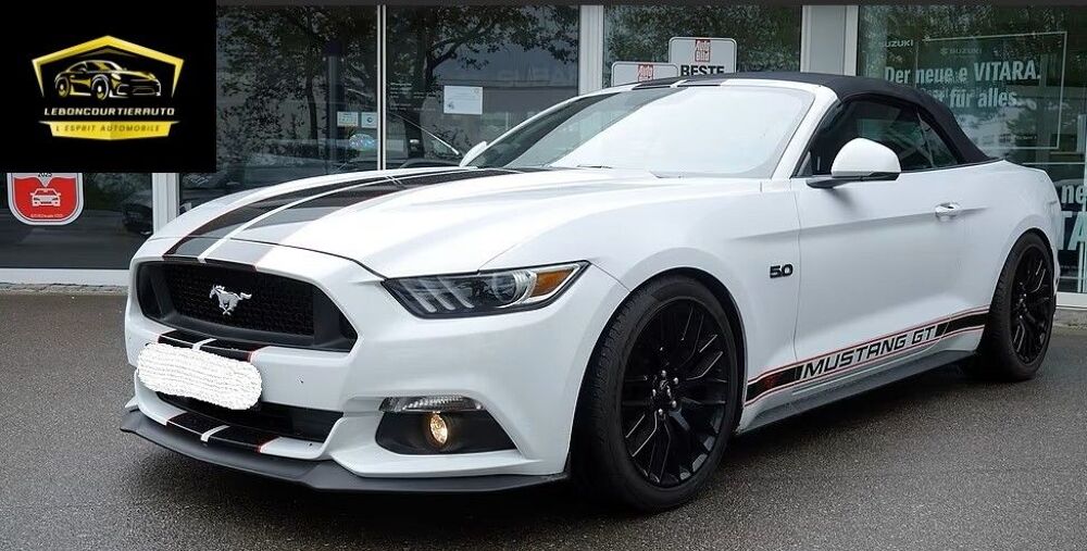 Mustang Convertible V8 5.0 421 GT 2016 occasion 38440 Saint-Jean-de-Bournay