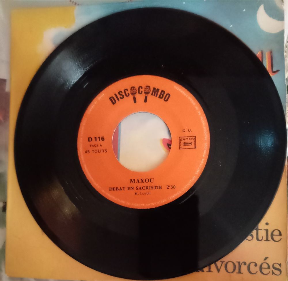 MAXOU ET TROPICAL SOUND / 2 X DISQUES VYNIL 45 TOURS / CD et vinyles