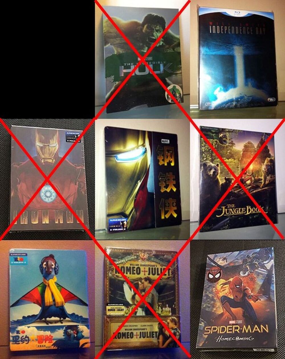Blu Ray Steelbook de Chine et KR - mrtsteph DVD et blu-ray