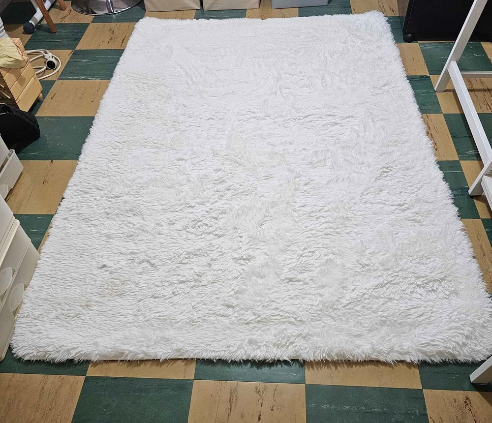 Tapis blanc 140x200 Neuve Décoration