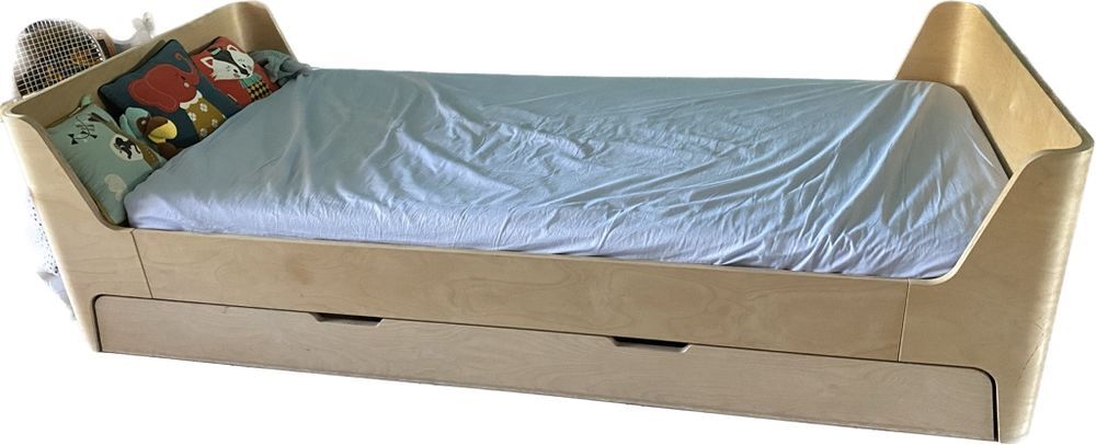 Lot enfant scandi bois clair ampm Mobilier enfants