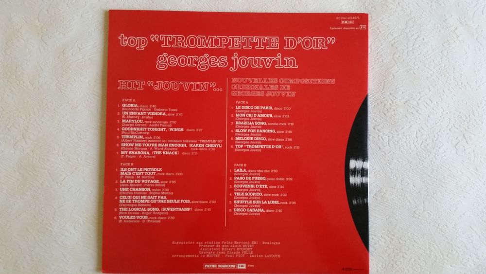 GEORGES JOUVIN CD et vinyles