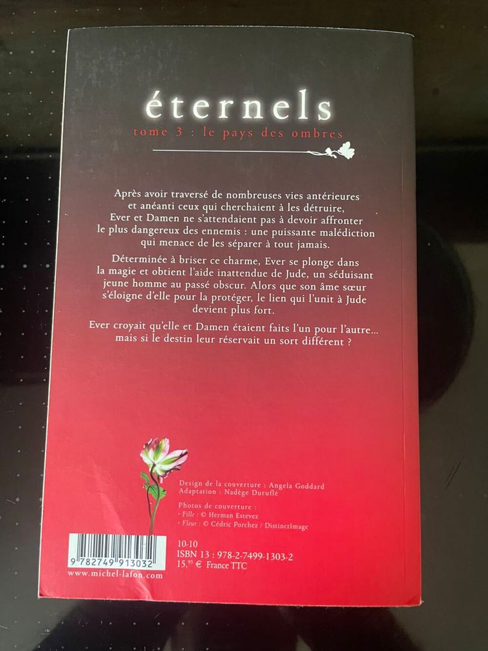 Livre ETERNELS Tome3 Le pays des ombres Alyson NOEL Livres et BD