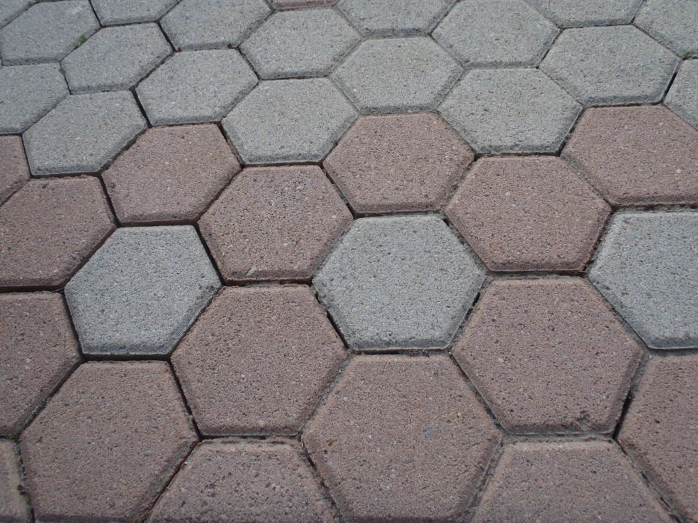 Pav&eacute; Hexagonale - Dallage - sol Bricolage