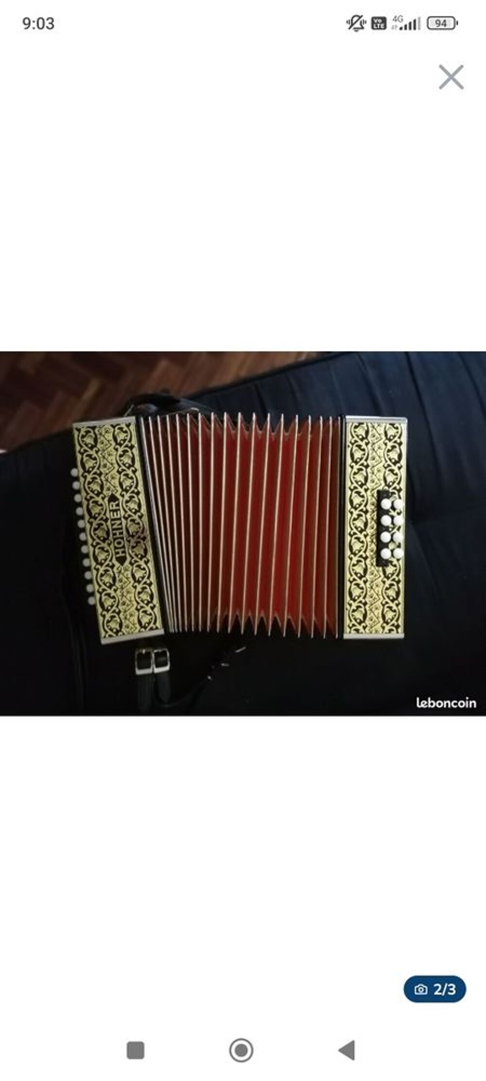 accord&eacute;on diatonique Instruments de musique