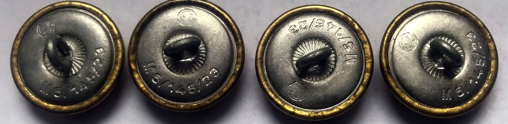 bouton dor&eacute;s uniforme militaire allemand ww2 