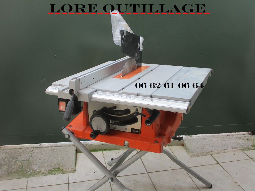 AEG TS 250 K - Scie table Bricolage
