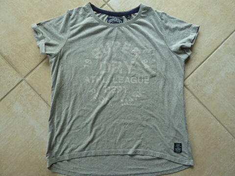 T-shirt Superdry L gris 7 Beaulieu (34)