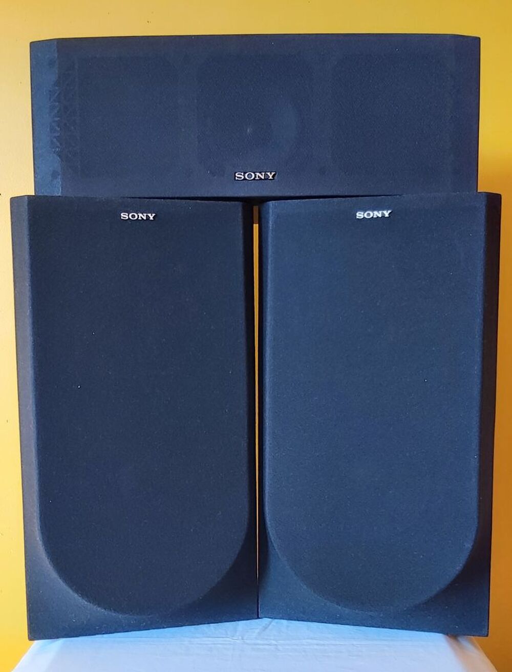 Lot de trois enceintes SONY Audio et hifi