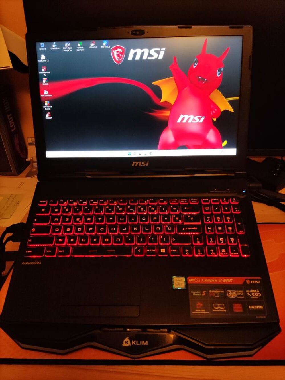 MSI l&eacute;opard GP 63/16 Go DDR4 Matériel informatique