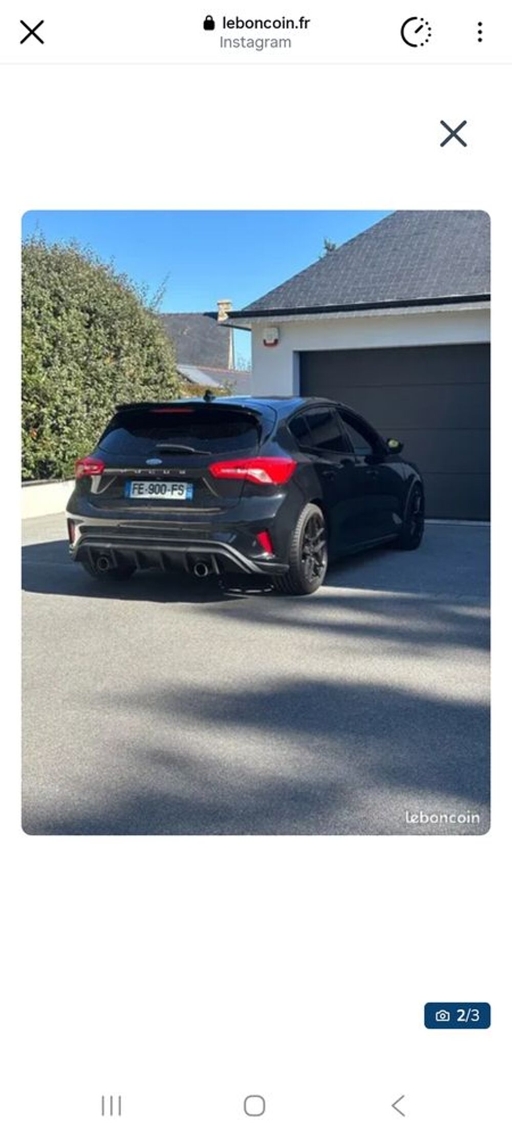 Focus 1.5 EcoBlue 120 S&S BVA8 ST Line 2019 occasion 76380 Canteleu