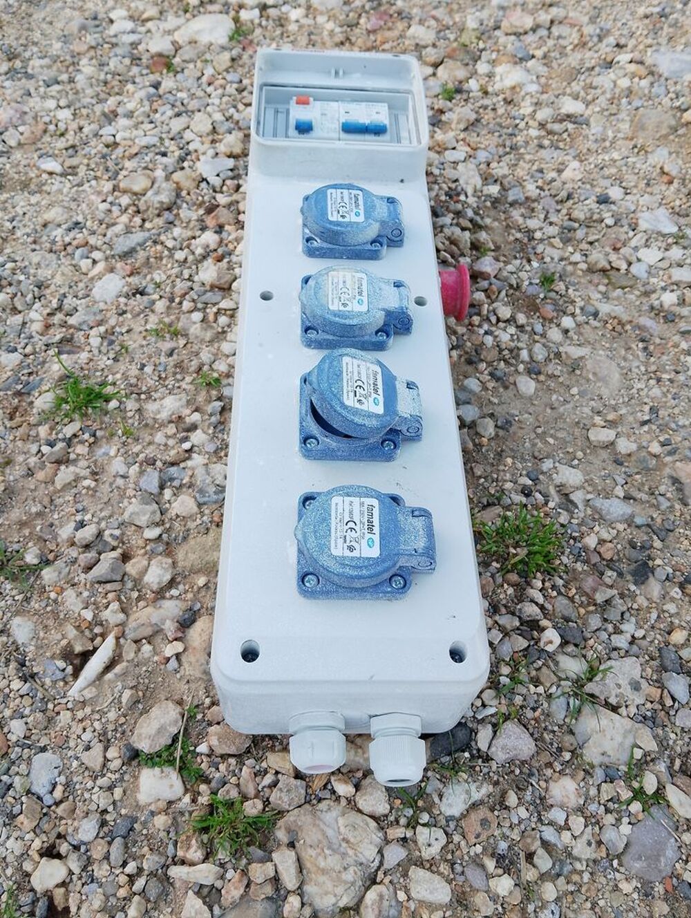 Coffret de Chantier IP54 Famatel arret Bricolage