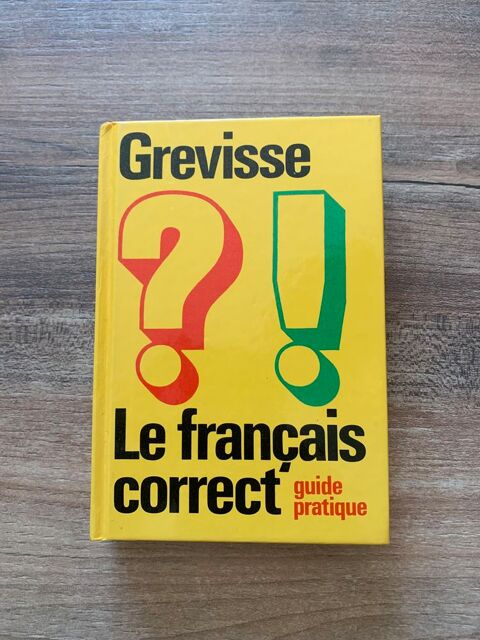 Livre     Le français correct     - Grevisse Saleilles (66)
