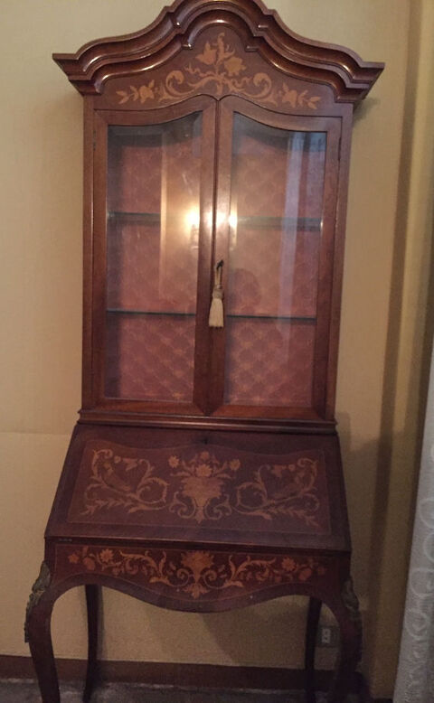 Secr�taire avec vitrine style Louis XV 600 Toulon (83)