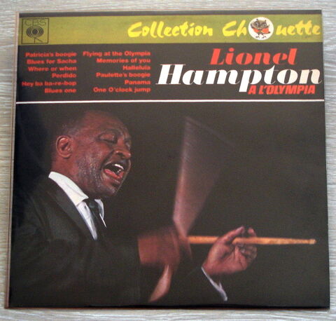 LIONEL HAMPTON A L'OLYMPIA -33t- PATRICIA'S BOOGIE-WHERE OR 6 Roncq (59)