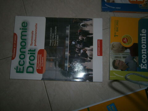 manuel economie droit Ed Bertrand Lacoste
Bac pro tertiaire
5 Annonay (07)
