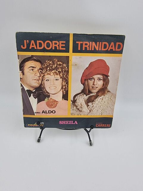 Vinyle 45 tours Sheila : J'Adore Trinidad avec fourreau 2 Vulbens (74)