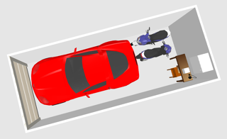  Parking / Garage à louer 17 m²