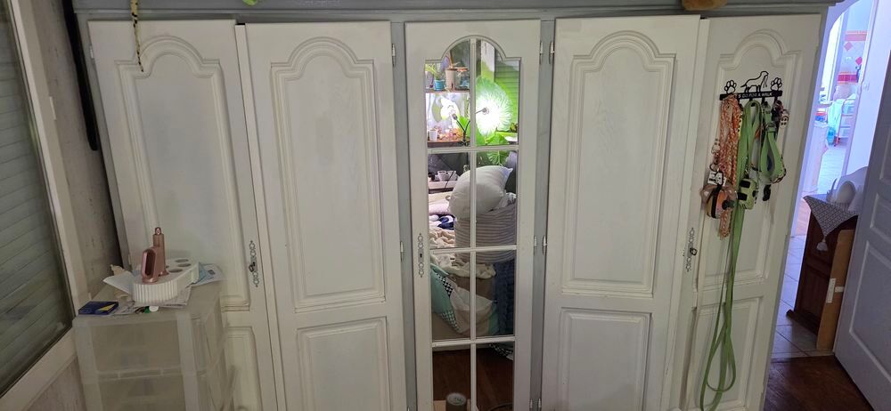 Armoire penderie chambre bois de ch&ecirc;ne Meubles