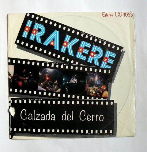 LP IRAKERE : Calzada del Cerro - Areito Estereo LD 4053 15 Argenteuil (95)
