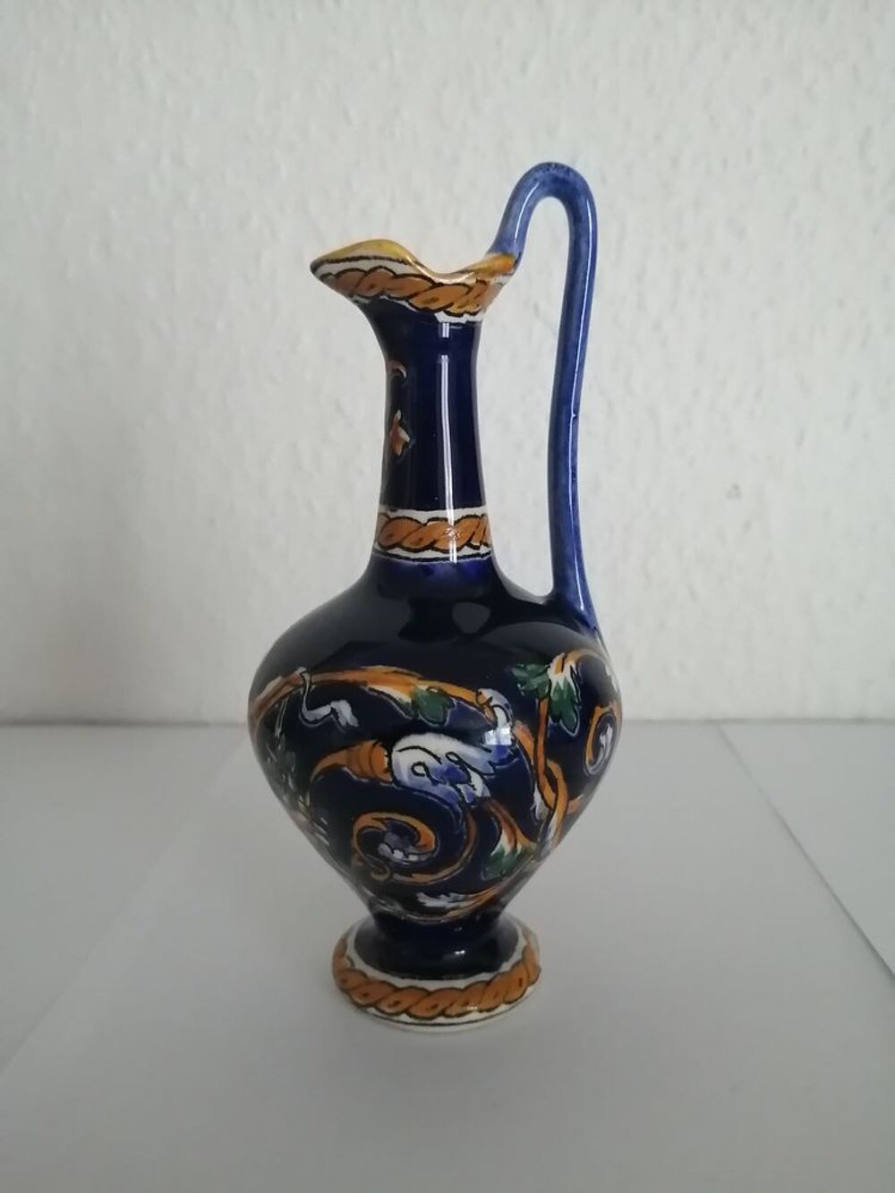 Petit vase de Gien - Peint &agrave; la main Décoration