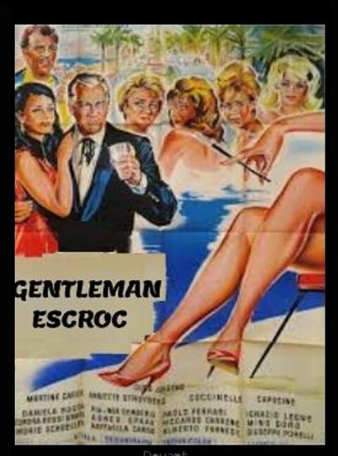 GENTLEMAN ESCROC avec martine carol coccinelle curd jurgens 0 Malo Les Bains (59)