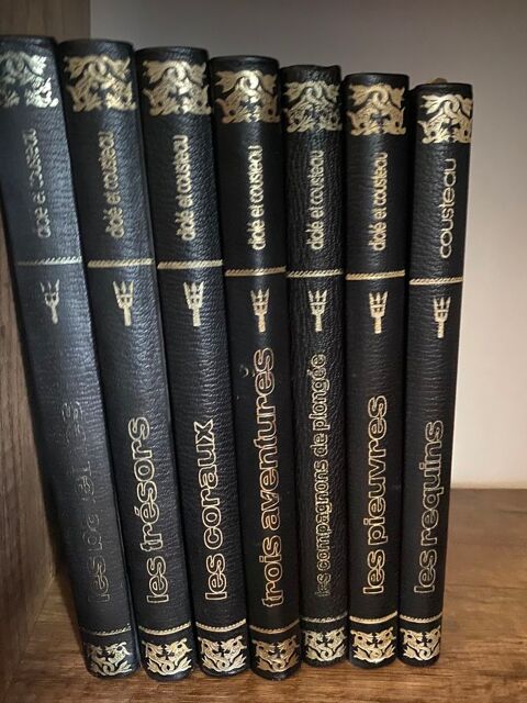 Lot 7 Livres Jacques-Yves COUSTEAU - Encyclopédie de la Mer Montoy-Flanville (57)