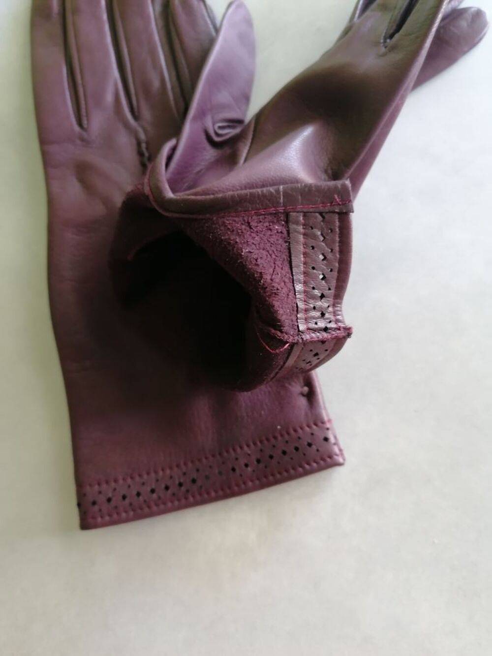 Gants cuir femme Bijoux et montres