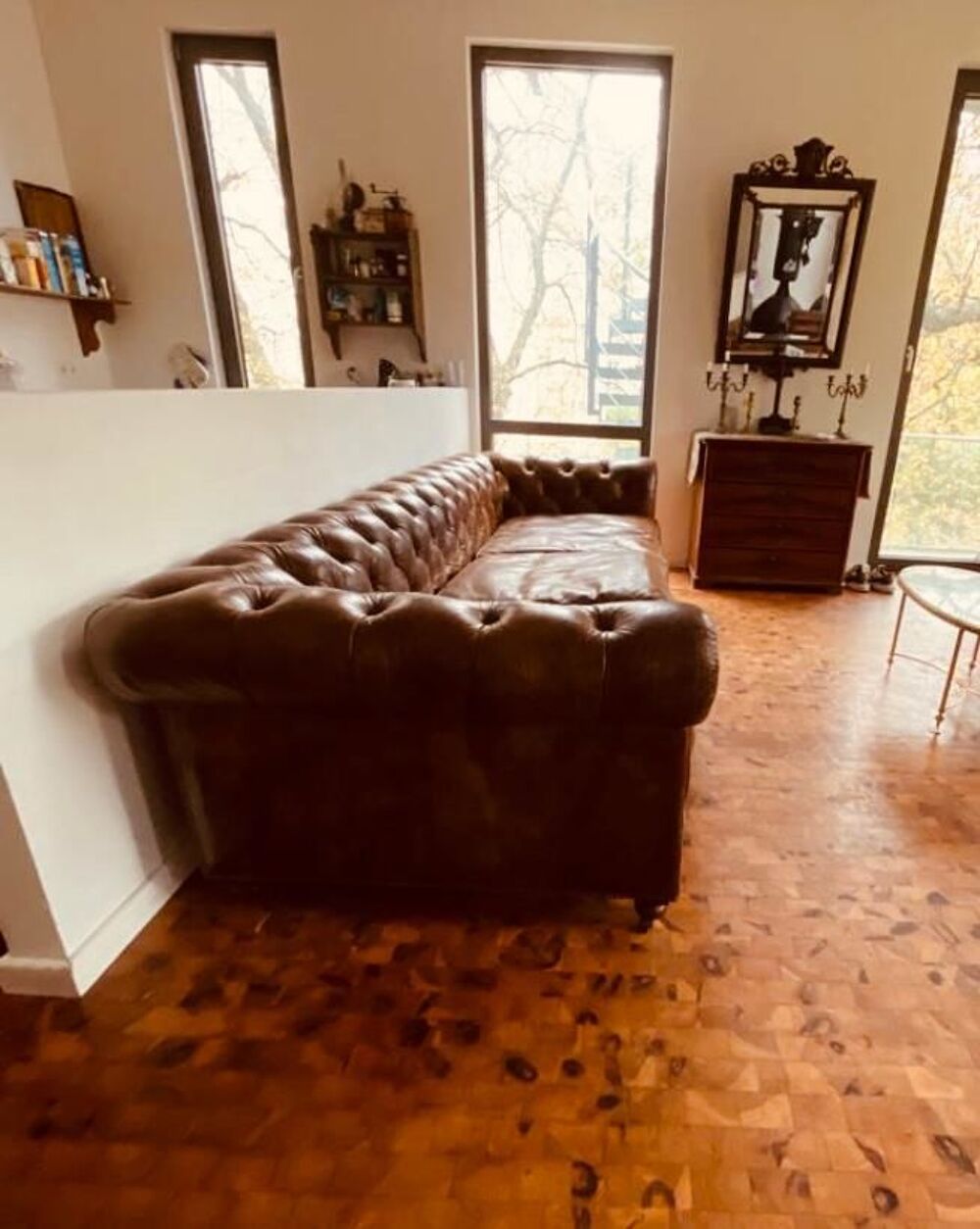 Canap&eacute; chesterfield Edinburgh des Flamand Paris Meubles